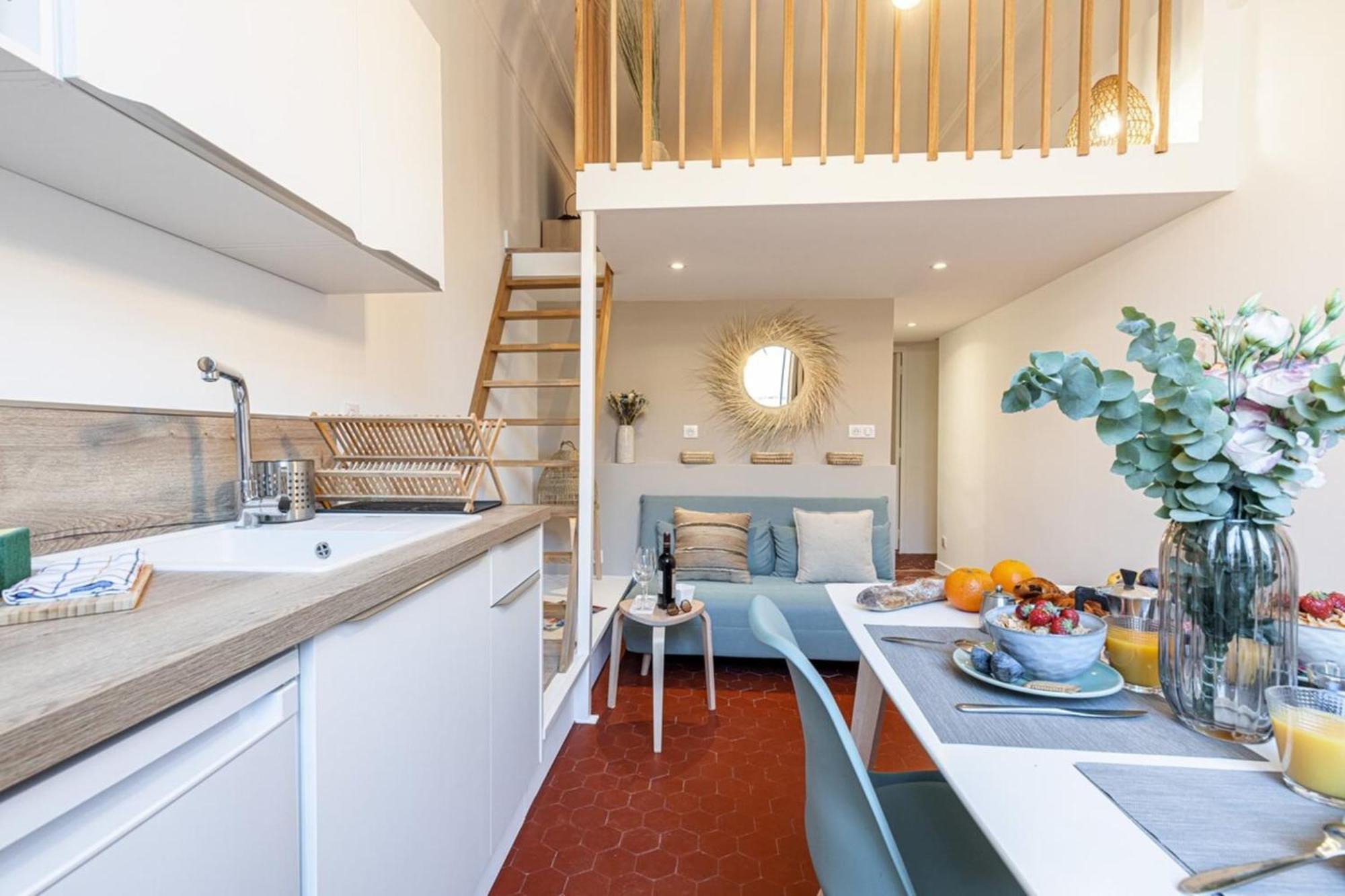 Prefecture 15 - Old Town Duplex 2 Doubles Beds Lägenhet Nice Exteriör bild